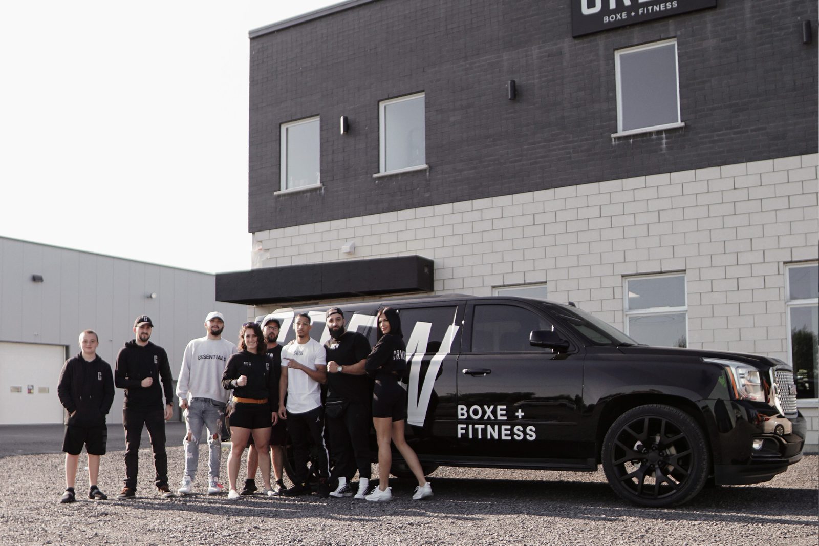 La première équipe de compétition du Crew Gym
