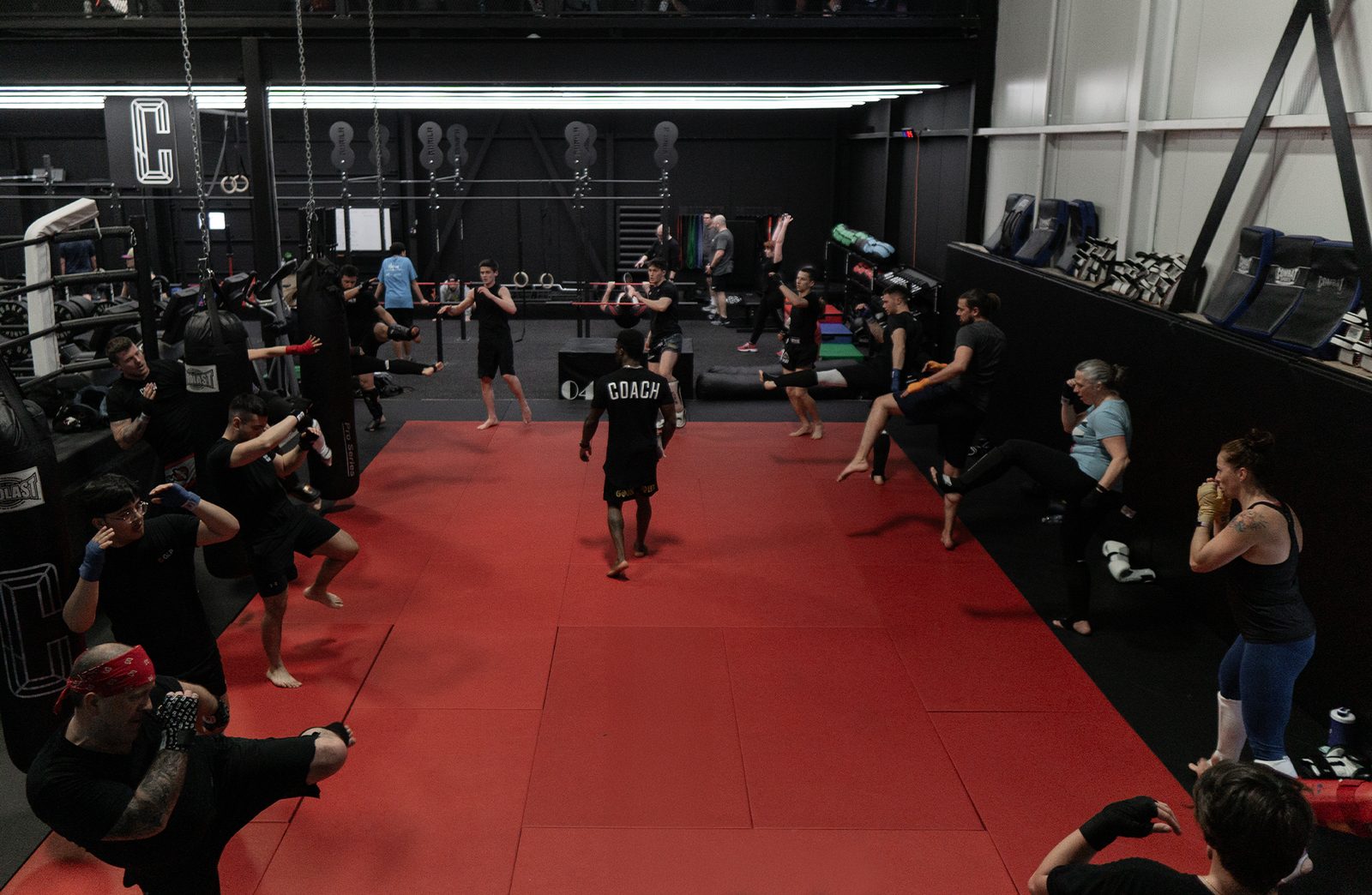 Cours de Kickboxing au Crew Gym