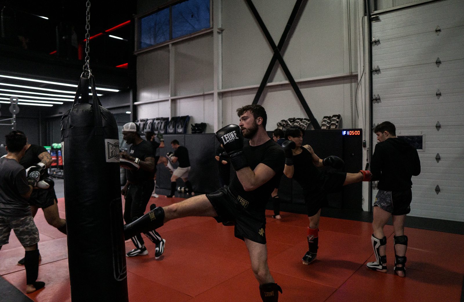 Cours de Muay thai au Crew Gym
