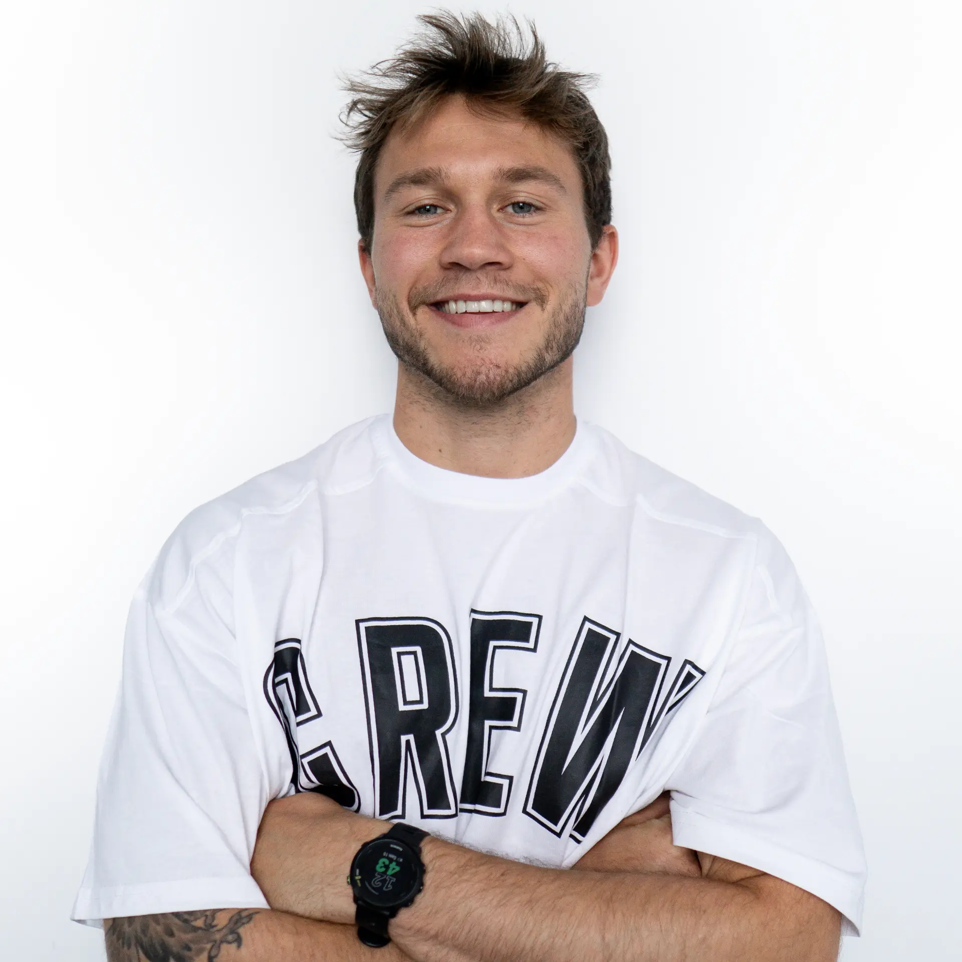 Louis Racicot, entraîneur au Crew Gym
