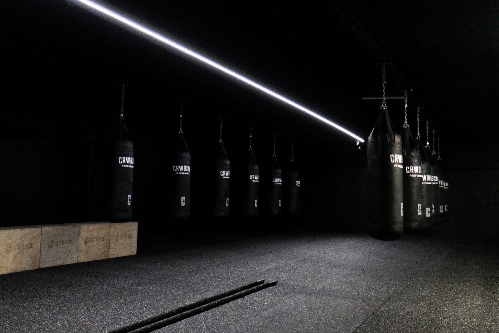 La nouvelle salle de cours de groupe BOXFIT
